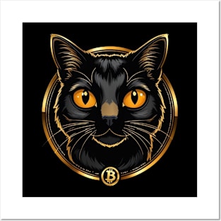 Crypto Cat Posters and Art